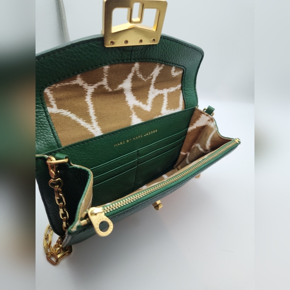 Marc By Marc Jacobs Bianca Jane Emerald Crossbody Great Condition Gently Used! - Picture 7 of 8